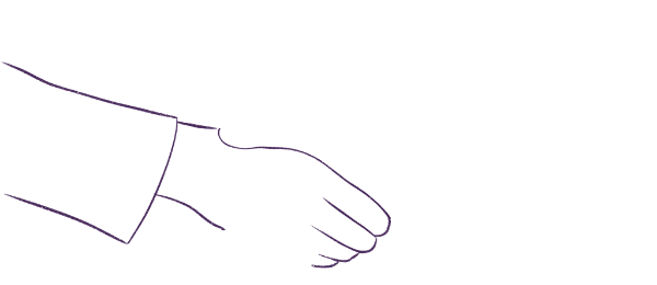 Main enserrant une autre